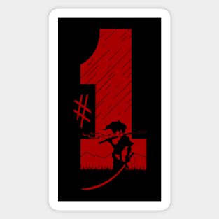 Number 1 Headband Sticker